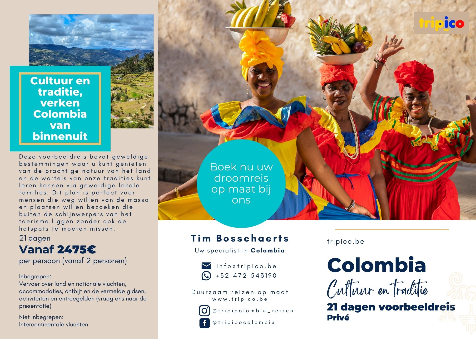 Cultuur Colombia reis